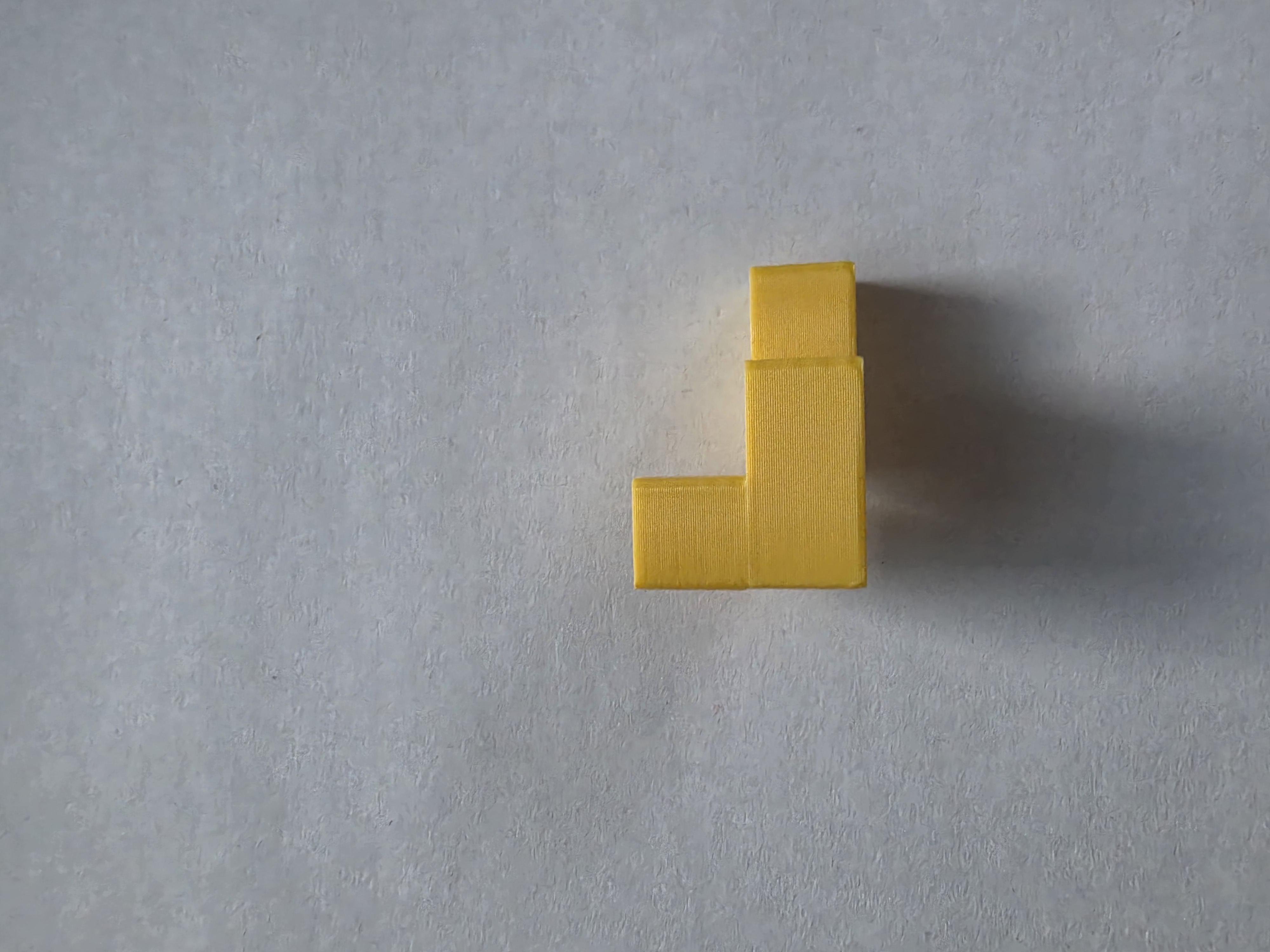 Piece 1 — top view